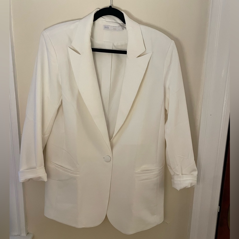 ASOS Oversized Bridal Blazer (US 2)